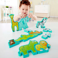 Alphabet and Animal Parade Puzzle
