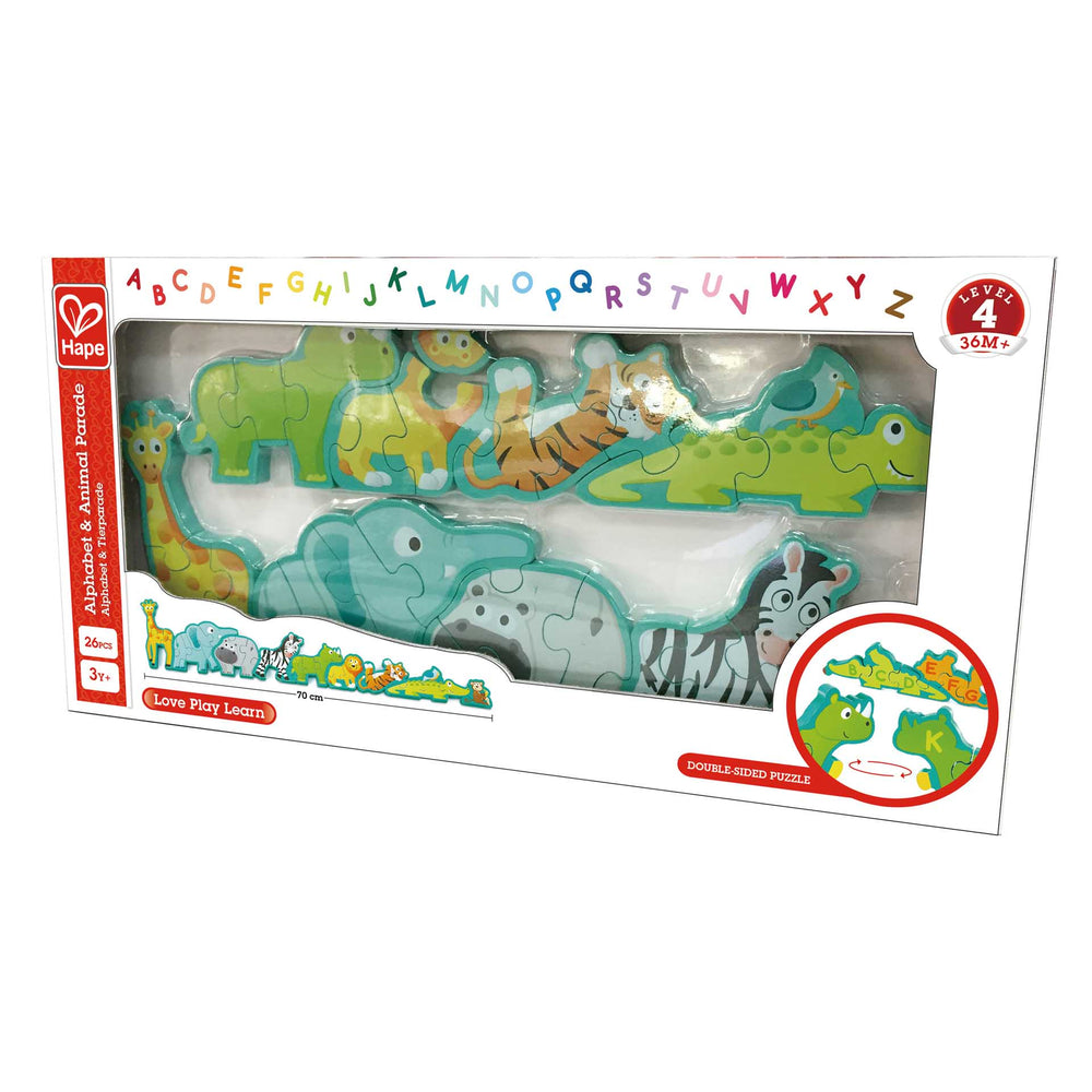 Alphabet and Animal Parade Puzzle