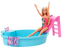 Barbie Doll and Pool Play Set
