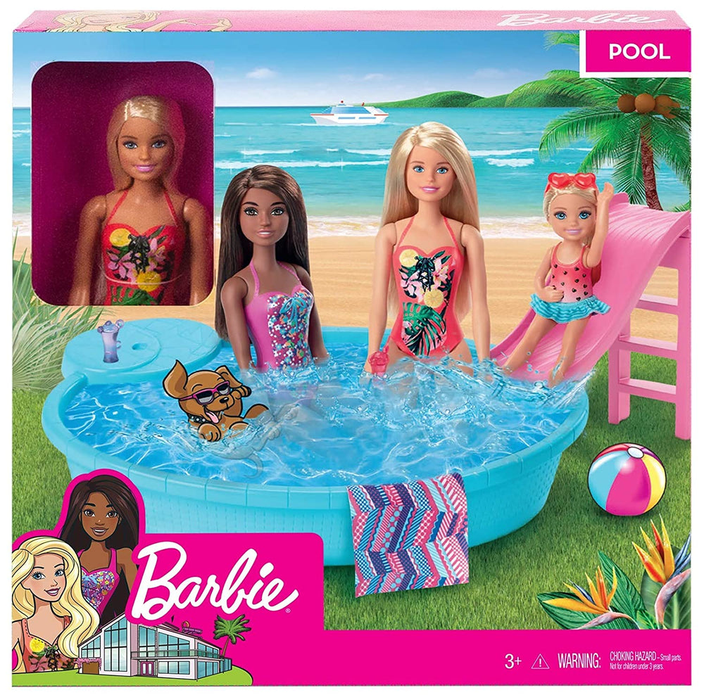 Barbie Doll and Pool Play Set