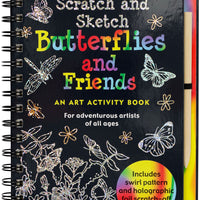 Scratch and Sketch Butterflies and Friends