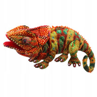 Orange Chameleon Puppet