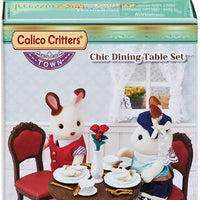 Calico Critter-Chic Dining Table Set