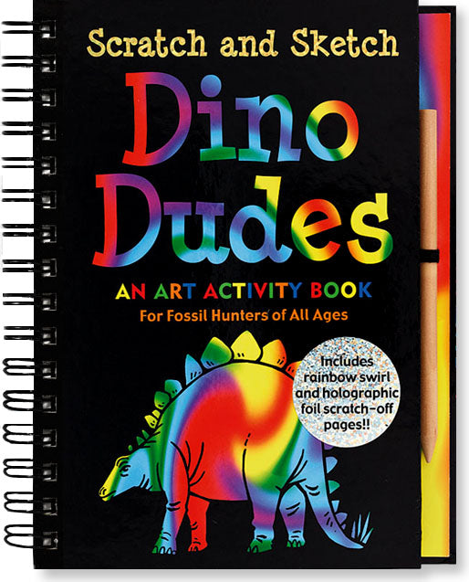 Scratch and Sketch Dino Dudes