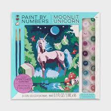 iHeartArt Paint By Number - Moonlit Unicorn