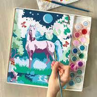iHeartArt Paint By Number - Moonlit Unicorn