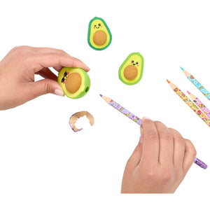 Avocado Love Eraser and Sharpener