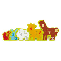 Numbers and Farm Animal Puzzle