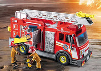 Playmobil Fire Truck with Flashing Lights
