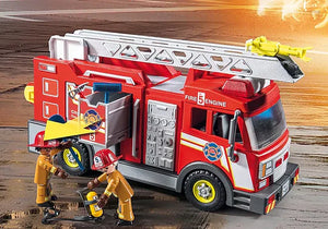 Playmobil Fire Truck with Flashing Lights