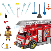 Playmobil Fire Truck with Flashing Lights