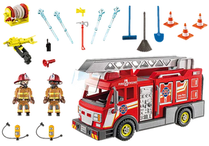 Playmobil Fire Truck with Flashing Lights