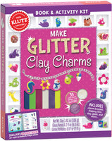 Make Glitter Clay Charms
