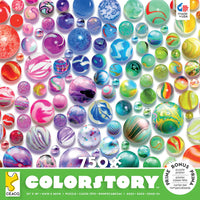 Colorstory Marbles 750 Piece Puzzle
