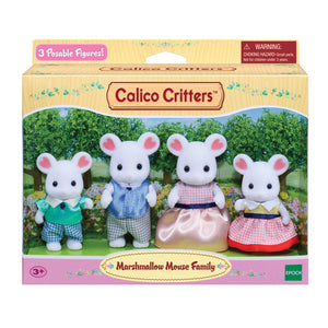 Calico Critters-Marshmallow Mouse Family