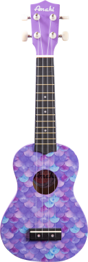 Amahi Purple Mermaid Ukuleles