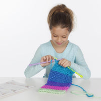 Learn To Knit Pocket Scarf
