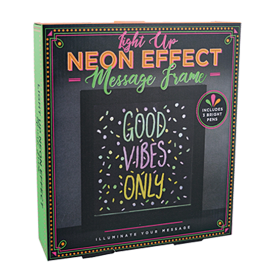 Light Up Neon-Effect Frame