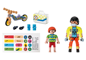 Playmobil Paramedic with Patient
