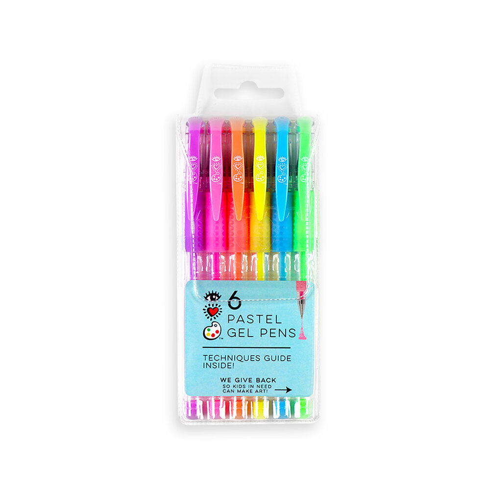 iHeart 6 Pastel Gel Pens