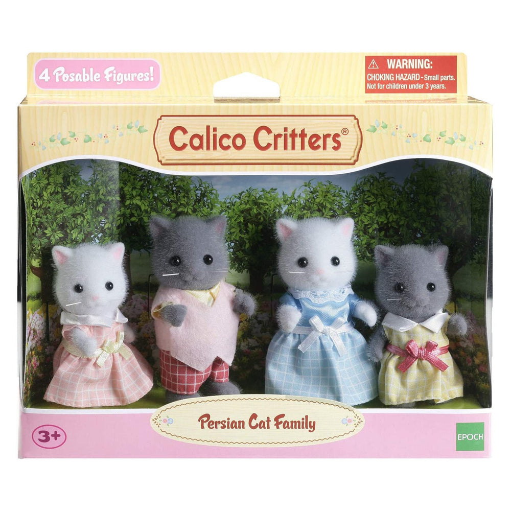 Calico Critters-Persian Cat Family