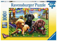Puppy Picnic 100 Piece Puzzle
