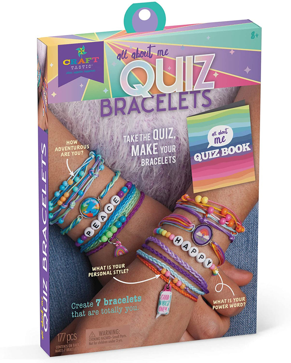 Craft-tastic All About Me Quiz Bracelets Craft Kit
