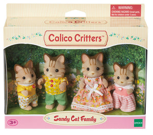 Calico Critters-Sandy Cat Family