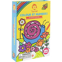 Color By Number Rainbow Garden Box