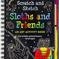 Scratch and Sketch Sloths and Friends