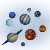 Solar System String Lights
