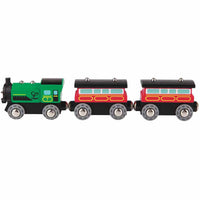 Steam-Era Passenger Train
