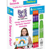 Kwik Stix 6 Pack-Neon