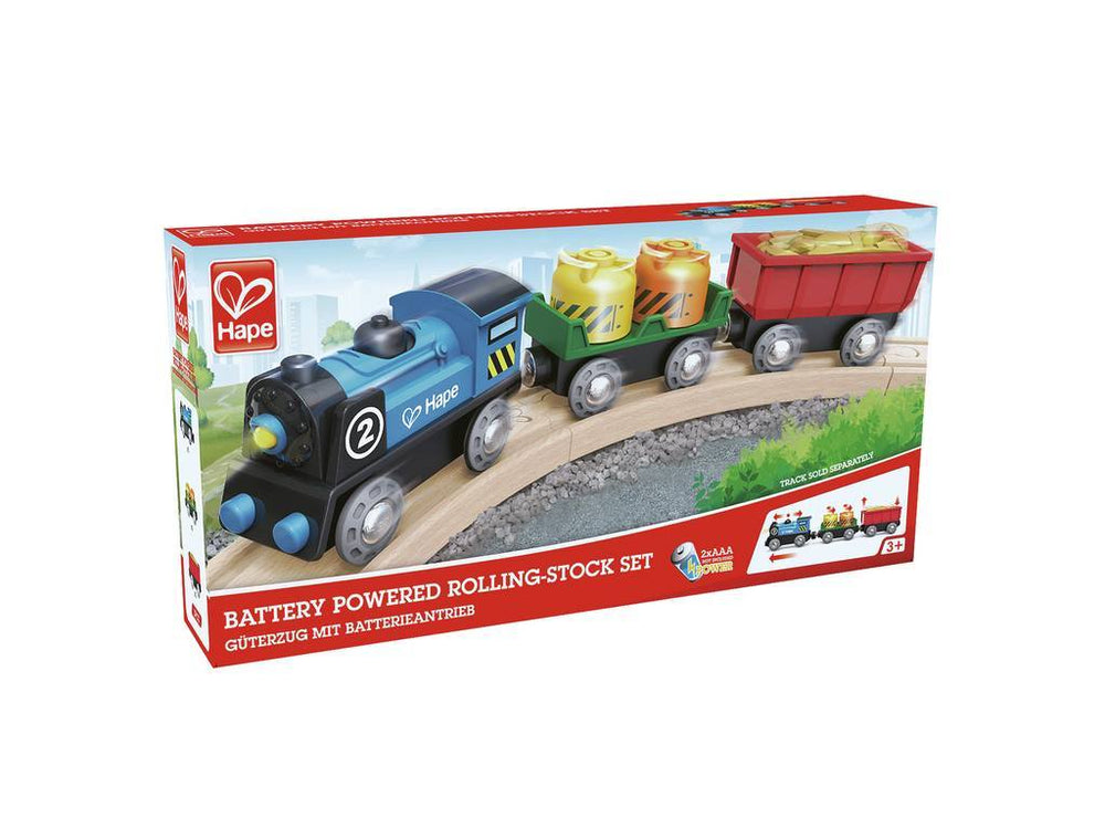 Battery-Powered Rolling-Stock Set