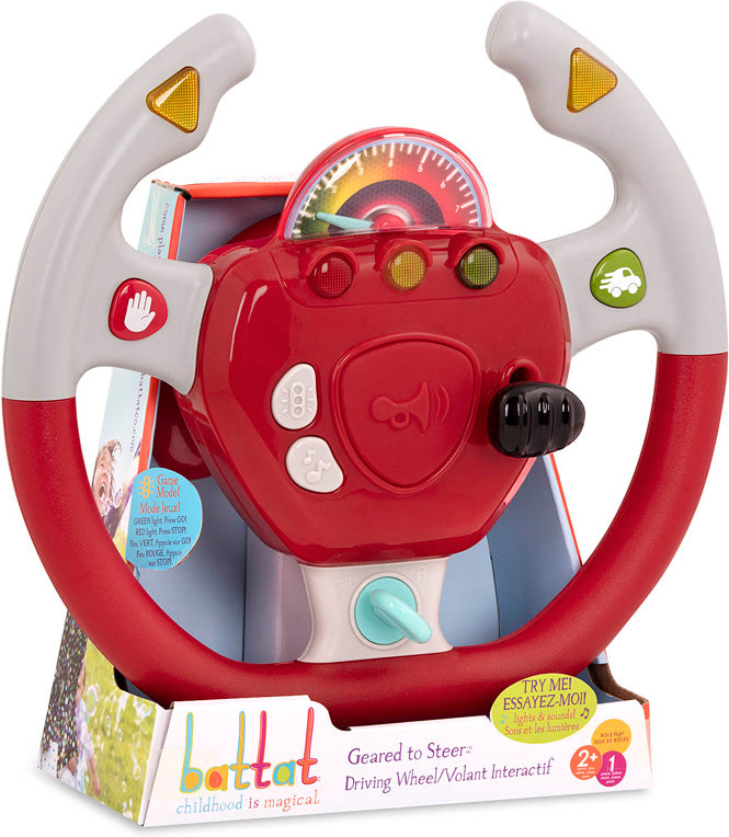 Geared to Steer Driving Wheel