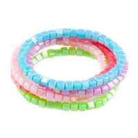 Tints Tones Rainbow 5pc Bracelet Set