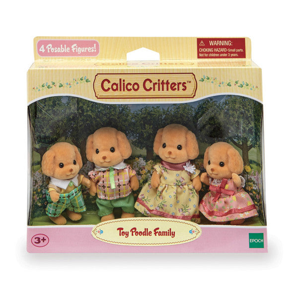 Calico Critters-Toy Poodle Family