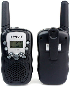 Retevis Walkie Talkies/Flashlight-Black