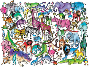 Animal Jam Zoo Time 750 Piece Puzzle